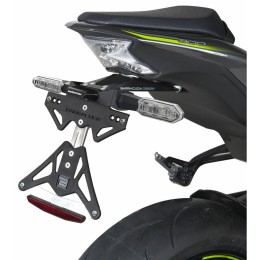 Portatarga Kawasaki per frecce originali Kawasaki Z 900 2020>2022 Kawasaki Z 900 2020 > 2022 Per frecce Led originali - BARRACUDA