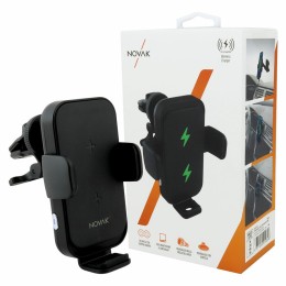 Supporto-caricabatteria wireless Da presa d'aria + ventosa - NOVAK