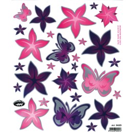 Adesivi Farfalle e Fiori - GAT