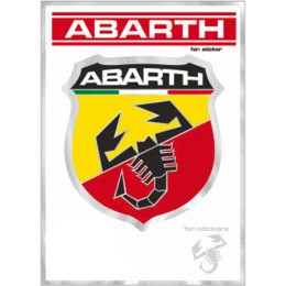 Adesivi Scudetto Abarth - ABARTH
