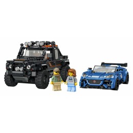 Costruzioni Speed Champions - Jaguar Project 7 e Land Rover Defender - LEGO