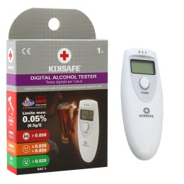 Etilometro Digital Alcohol Tester - KIKSAFE
