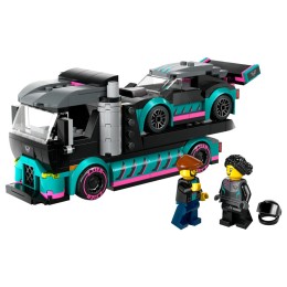 Costruzioni Lego City - Auto da corsa e trasportatore - LEGO