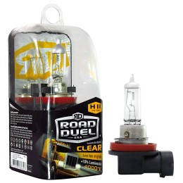 Lampadina alogena Clear H11 - ROAD DUEL