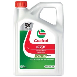 Olio motore GTX Ultraclean 10W40 A3/B4 - CASTROL