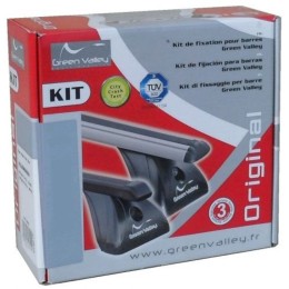 Kit attacchi barre auto Original Kit Renault Arkana 5 porte 2021> Renault Arkana 5 porte 2021 > Tetto Normale - GREEN VALLEY