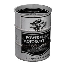 Salvadanaio Harley Davidson Power Motorcycle Blend Oil - NOSTALGIC ART