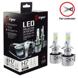 Lampadine H7 Led Projector Headlight Conversion Kit - D-GEAR