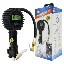 Manometro Digitale con tubo e kit gonfiaggio - WEKGO