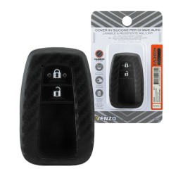 Cover chiave Carbon Edition Toyota CH-R, Corolla, Hilux, Land Cruiser, Prius, Rav-4, Yaris - VENZO
