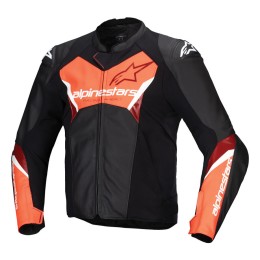 Giacca in pelle Faster V3 - ALPINESTARS