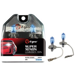 Lampadine Altri Attacchi H3 - Super - Azzurro - D-GEAR