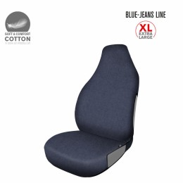 Coprisedili anteriori 1pz Everyday - Blue jeans XL - NORRIS