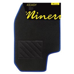 Tappeti in moquette universale Easy Abarth 500, Grande Punto, Alfa Romeo Giulia 2Wd, Giulietta, Mito, Stelvio, Audi A1, A3, A4, A4 Allroad - MINERVA
