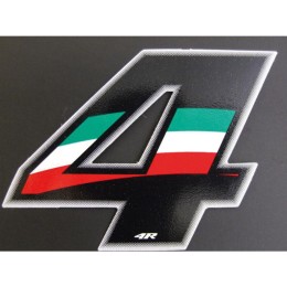 Numeri e lettere adesive Flag - GAT