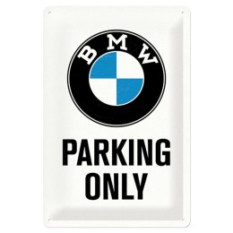 Cartello in latta BMW Parking - NOSTALGIC ART