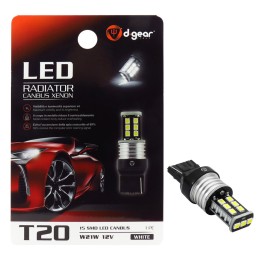 Lampadina T20 a led T20 Led Radiator Canbus Xenon - D-GEAR
