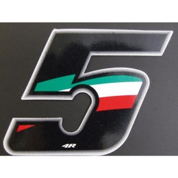 Numeri e lettere adesive Flag - GAT
