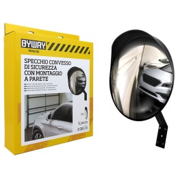 Specchio convesso Montaggio a parete - BYWAY
