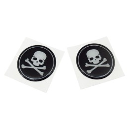 Emblema 3D Skull - ROX