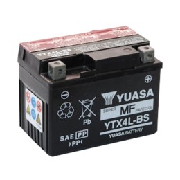 Batteria moto YTX4L Sigillata attiva - YUASA