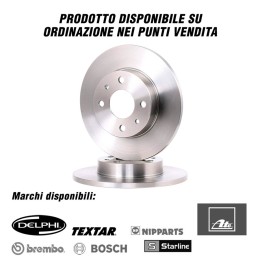 Dischi freno Alfa Romeo, Audi, Bmw, Chevrolet, Chrysler, Citroen, Dacia, Daewoo, Daihatsu, Dodge - RICAMBI VARI
