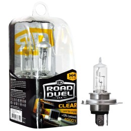 Lampadina alogena Clear H4 - ROAD DUEL