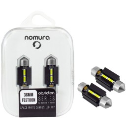 Lampadina a siluro a led SV8,5 Canbus Obsidian - NOMURA