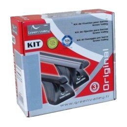 Kit attacchi barre auto Original Kit Dacia Logan, Sandero - GREEN VALLEY