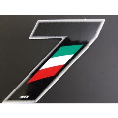 Numeri e lettere adesive Flag - GAT