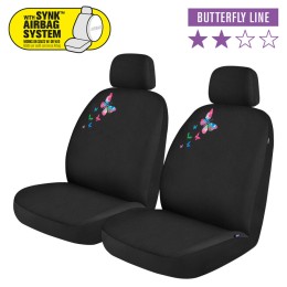 Coprisedili anteriori 2pz Fashion - Butterfly - NORRIS