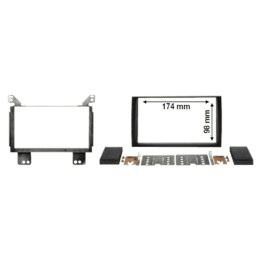 Installazione Mascherina 2 din Kia Ceed Kia Ceed - PHONOCAR