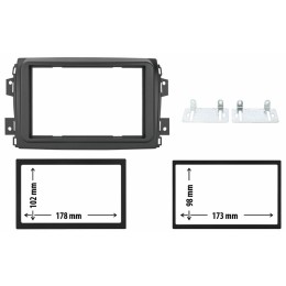 Installazione Mascherina 2 din Fiat Ducato 2020> Fiat Ducato 2020 > - PHONOCAR