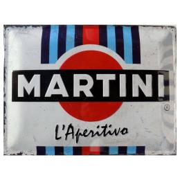 Cartello in latta Martini - NOSTALGIC ART