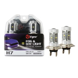 Lampadine H7 Cree Led Fog and Day Light - D-GEAR