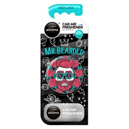 Profumi da bocchetta aria Mr Bearded Fresh Linen - AROMA CAR