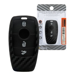 Cover chiave Carbon Edition Mercedes C Class, E, E Class, S Class - VENZO