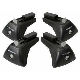 Piedi per barre portatutto auto Evos IA - NORDRIVE