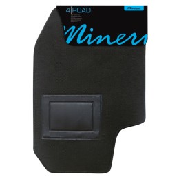 Tappeti in moquette universale Road Audi TT, Chevrolet Cruze, Matiz, Chrysler 300C, Sebring, Daihatsu Cuore, Sirion, Dr Dr0, Dr5, Fiat Bravo - MINERVA