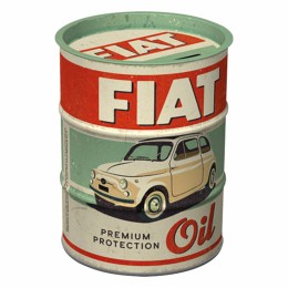 Salvadanaio Fiat - Premium Protection Oil - NOSTALGIC ART