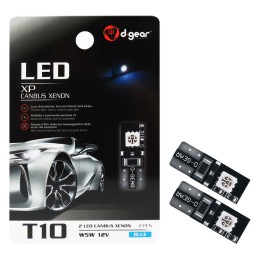 Lampadina T10 a led XP - T10 Canbus 2 Led - D-GEAR