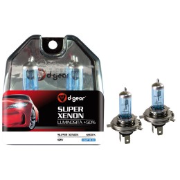 Lampadine H4 H4 - Super - Azzurro - D-GEAR