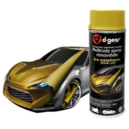 Vernice-removibile spray Oro metallizzato - D-GEAR