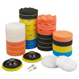 Kit lucidatore per trapano Tamponi per lucidatura auto - LAMPA