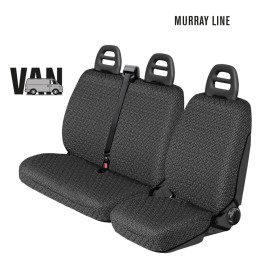 Coprisedili furgone Murray - Van Citroen Jumper, Jumpy, Fiat Ducato, Scudo, Ford Transit, Iveco Daily, Mercedes Sprinter, Vito, Nissan Trade, Opel Movano - NORRIS