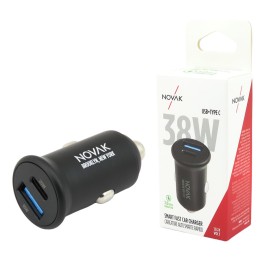 USB da presa accendisigari USB-A + Type-C 38W - NOVAK