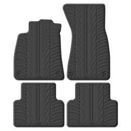 Tappeti in gomma-Pvc specifico Audi A5 Avant 2024> Audi A5 Avant 2024 > cambio automatico - LAMPA