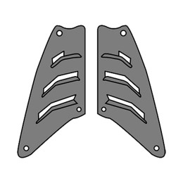 Presa aria Coperchio per presa d'aria casco Aviator 2.2 - AIROH