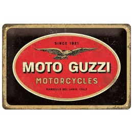 Cartello in latta Moto Guzzi - NOSTALGIC ART