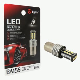 Lampadina BA15S a led BA15S Led Radiator Canbus Xenon - D-GEAR